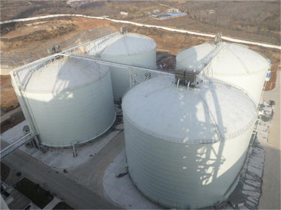 青海5000吨立式粉煤灰储存罐